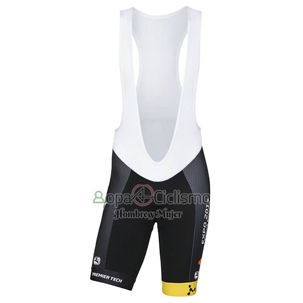 Astana Ropa Ciclismo Culotte Corto 2017 Mangas Cortas Azul Claro